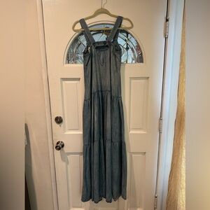Elan Light Blue Denim Dress Size Small